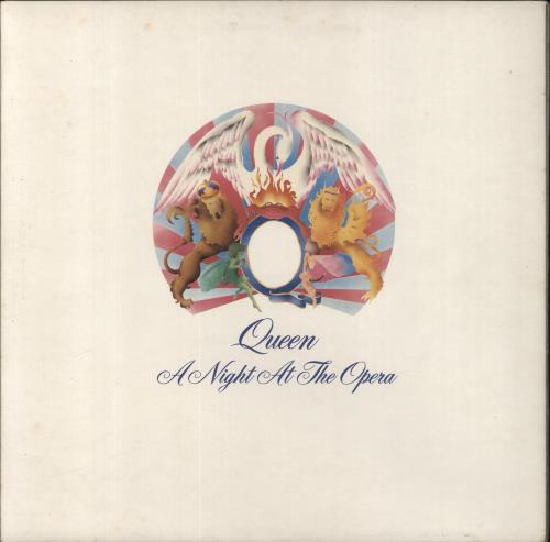 Queen A Night At The Opera - 1st - EX UK vinyl LP album (LP